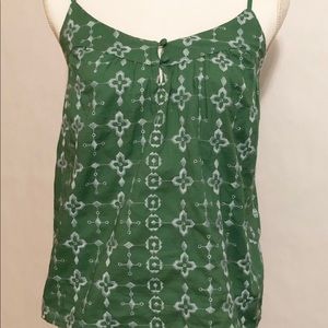 Lucky Brand Women’s Green Tank Top XS NWT